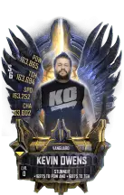 SuperCard KevinOwens S6 30 Vanguard Fusion