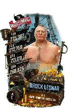 SuperCard BrockLesnar S6 32 WrestleMania36