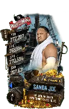 SuperCard SamoaJoe S6 32 WrestleMania36