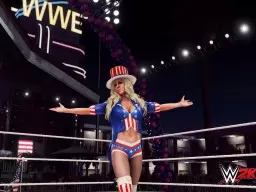 WWE2K20 CharlotteFlairGeorgiaWashington