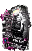 SuperCard AlexaBliss S6 31 RoyalRumble Extreme