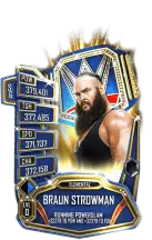 SuperCard BraunStrowman S6 33 Elemental Title