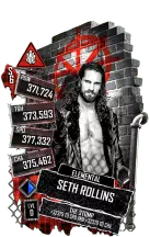 SuperCard SethRollins S6 33 Elemental Extreme