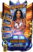 SuperCard SashaBanks S7 41 SummerSlam21