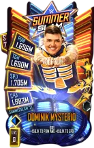 Super card dominik mysterio s7 41 summer slam21 18200 216