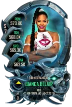 SuperCard Bianca Belair S7 35 BioMech