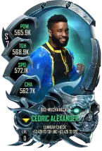 SuperCard Cedric Alexander S7 35 BioMech