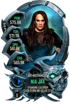 SuperCard Nia Jax S7 35 BioMech