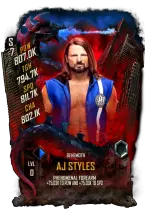 SuperCard AJ Styles S7 37 Behemoth