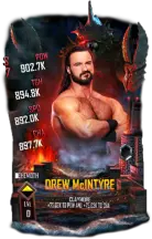 SuperCard Drew McIntyre Event S7 37 Behemoth