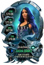 SuperCard Sasha Banks S7 35 BioMech