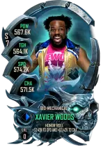 SuperCard Xavier Woods S7 35 BioMech