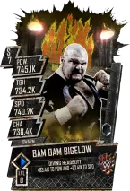 SuperCard Bam Bam Bigelow Extreme S7 36 Swarm