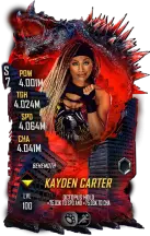 SuperCard Kayden Carter Fusion S7 37 Behemoth