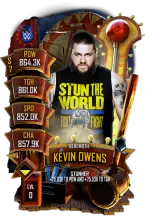 SuperCard Kevin Owens Spring S7 37 Behemoth