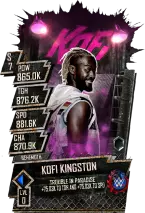 SuperCard Kofi Kingston Extreme S7 37 Behemoth