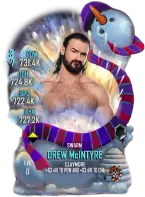 SuperCard Drew McIntyre Xmas S7 36 Swarm