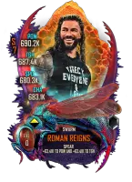 SuperCard Roman Reigns S7 36 Swarm