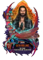 SuperCard Seth Rollins S7 36 Swarm