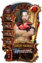 SuperCard Shinsuke Nakamura Spring S7 36 Swarm