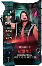 SuperCard AJ Styles S7 38 RoyalRumble21