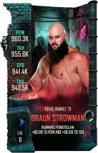 SuperCard Braun Strowman S7 38 RoyalRumble21