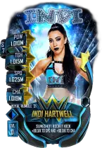 Super card indi hartwell extreme s7 38 royal rumble21 18700 216