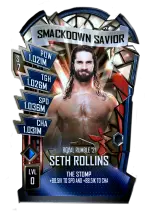 SuperCard Seth Rollins Valentine S7 38 RoyalRumble21