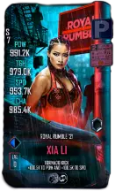 Super card xia li fusion s7 38 royal rumble21 18764 216