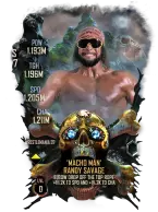 SuperCard Macho Man Randy Savage S7 39 WrestleMania37