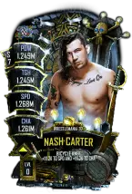 Super card nash carter spring s7 39 wrestle mania37 18844 216