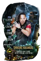 SuperCard Shinsuke Nakamura Fusion S7 39 WrestleMania37