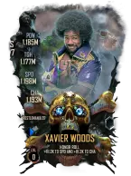 SuperCard Xavier Woods S7 39 WrestleMania37