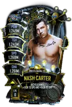 Super card nash carter spring s7 39 wrestle mania37 18844 216