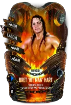 SuperCard Bret Hart S7 40 Forged