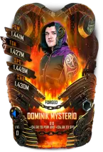 SuperCard Dominik Mysterio S7 40 Forged