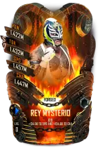 SuperCard Rey Mysterio  S7 40 Forged