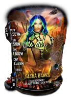 SuperCard Sasha Banks Summer S7 40 Forged