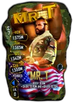 Super card mr t event s7 40 forged 18968 216