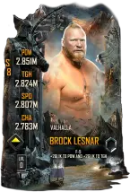 SuperCard Brock Lesnar S8 44 Valhalla