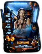 SuperCard Sasha Banks Halloween S7 41 SummerSlam21