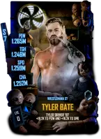 SuperCard Tyler Bate Halloween S7 39 WrestleMania37