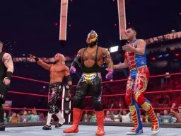 WWE2K22 Trailer2 14 ReyMysterio DominikMysterio DolphZiggler KevinOwens