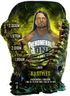 SuperCard AJ Styles S8 42 Mire