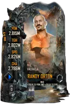SuperCard Randy Orton S8 44 Valhalla