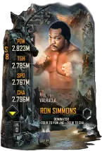 SuperCard Ron Simmons S8 44 Valhalla
