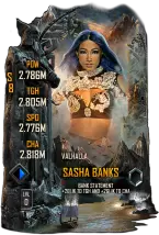 SuperCard Sasha Banks S8 44 Valhalla