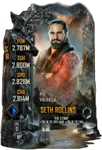 SuperCard Seth Rollins S8 44 Valhalla
