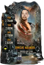 SuperCard Shinsuke Nakamura S8 44 Valhalla