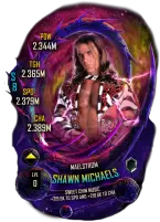 SuperCard Shawn Michaels S8 43 Maelstrom